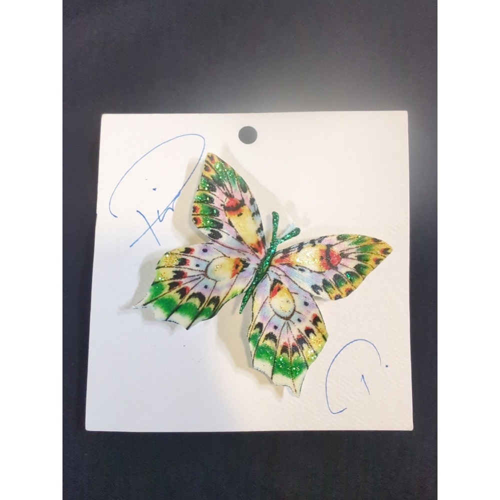 Original Signed Hand Crafted Mary Fougere Butterfly Pin‎